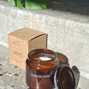 Wellmark Cedarwood geurkaars